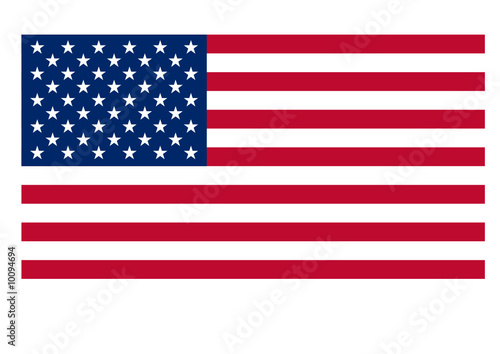 USA flag vector