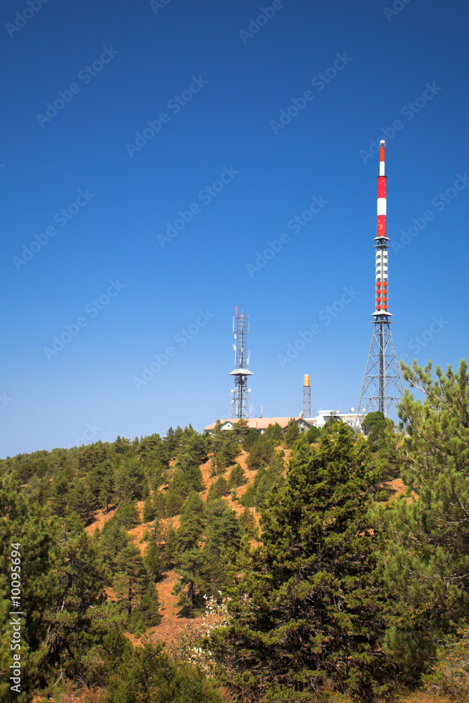Obraz premium English radio station, Cyprus