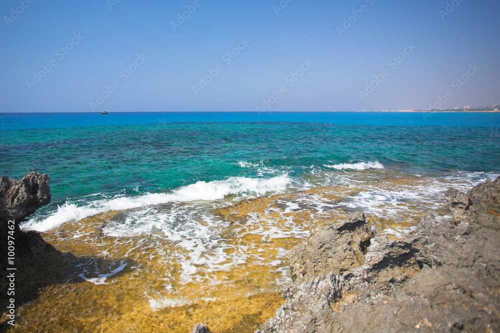 Cape Greco or Cavo Greco, Agia Napa, Cyprus