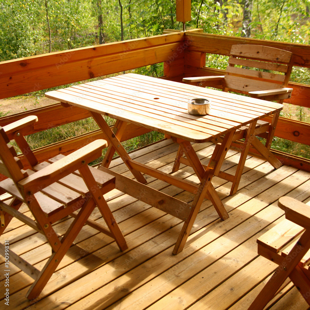 wooden chair in nature relaxation place wooden chair in nature relaxation place