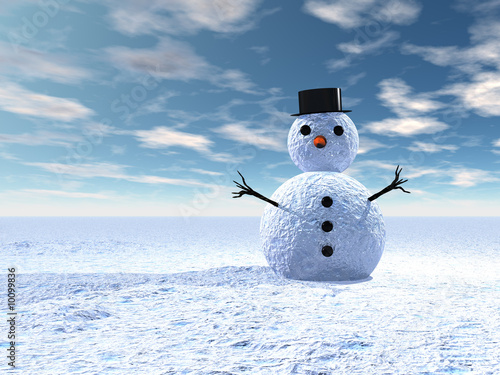 Valokuva Bonhomme de neige
