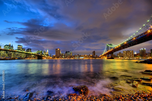 puentes de brooklyn y new york photo