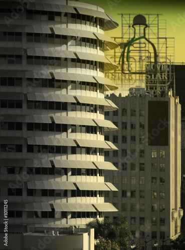 Capitol Records building in Hollywood California