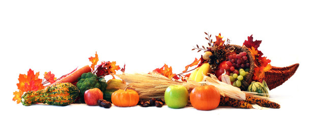 Thanksgiving cornucopia