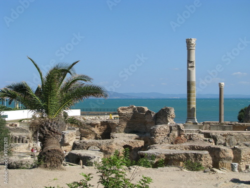 Bilde på lerret Therme d'antonin à Carthage