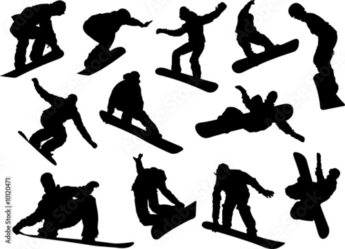 snowboard ombre