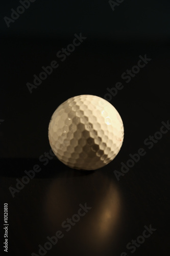 Golf Ball on black background -4