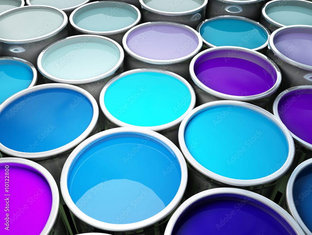 fine image 3d of Color paint tank background fine image 3d of Color paint tank background