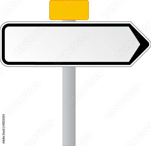 Panneau de direction