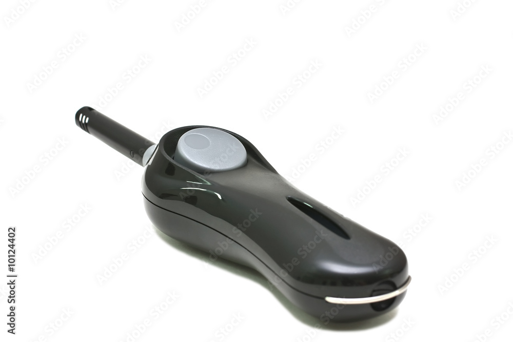 Black lighter isolated on white Black lighter isolated on white