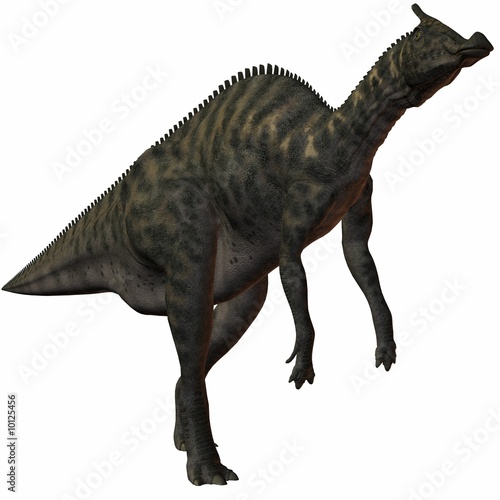 Saurolophus Angustirostris-3D Dinosaurier