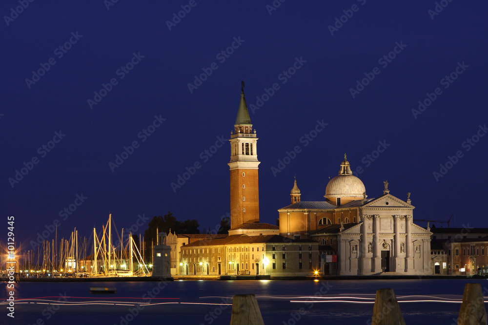 Naklejka premium Venice at night