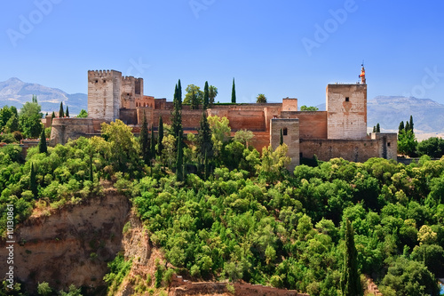 Alhambra at morning, Granada, Spain #10130861