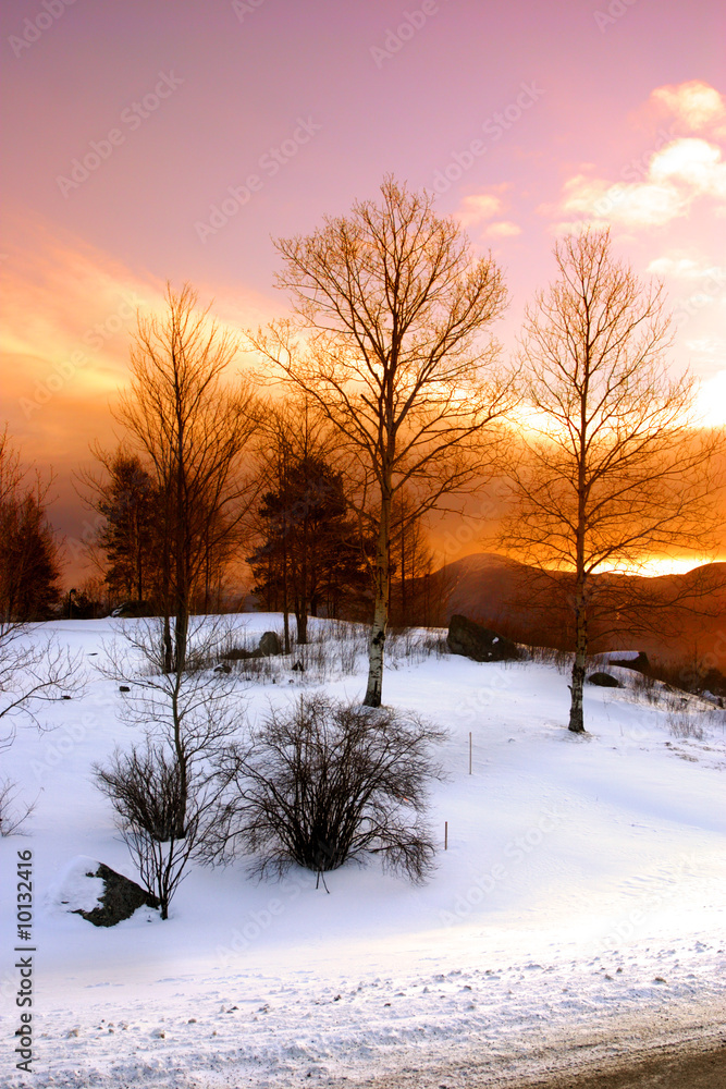 Winter at Bretton Woods, New Hampshire.. Winter at Bretton Woods, New Hampshire..