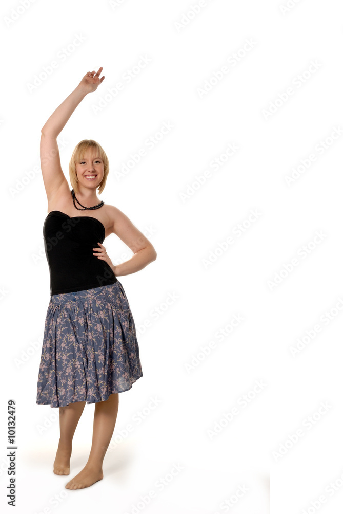 sexy blond glamour girl posing against white background sexy blond glamour girl posing against white background