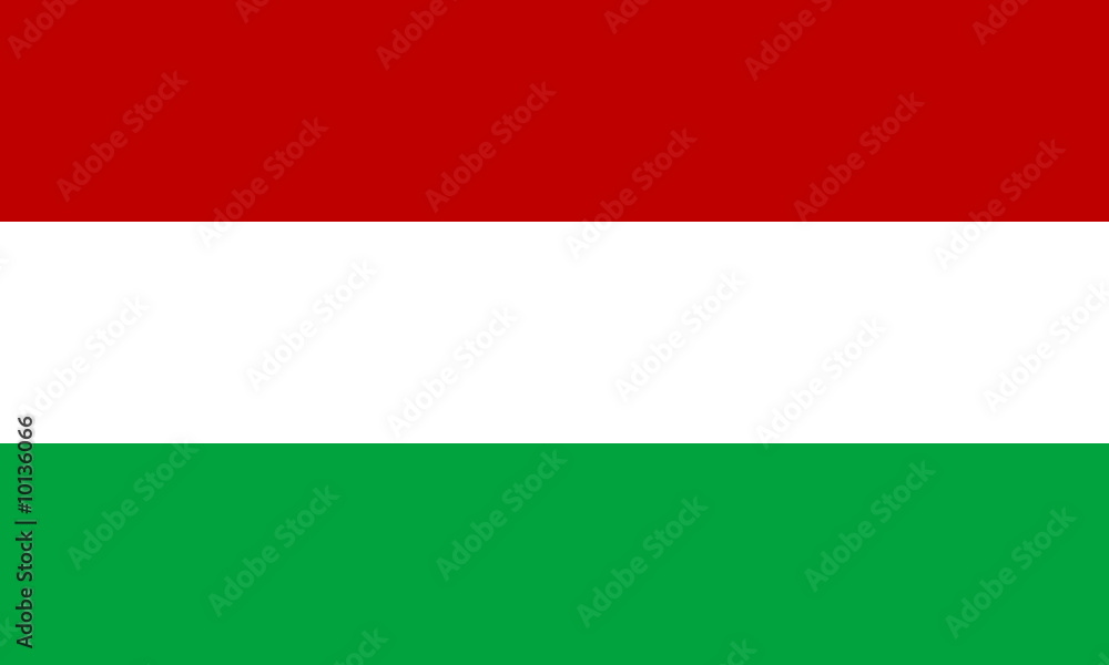Naklejka premium hungary flag