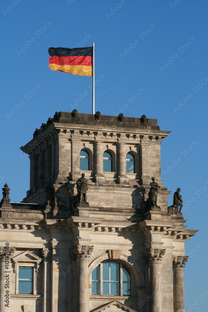 Obraz premium Deutsche Fahne