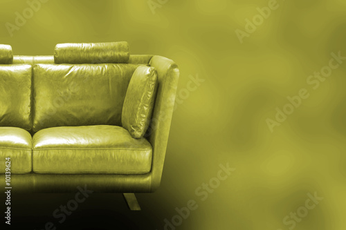 Yellow sofa