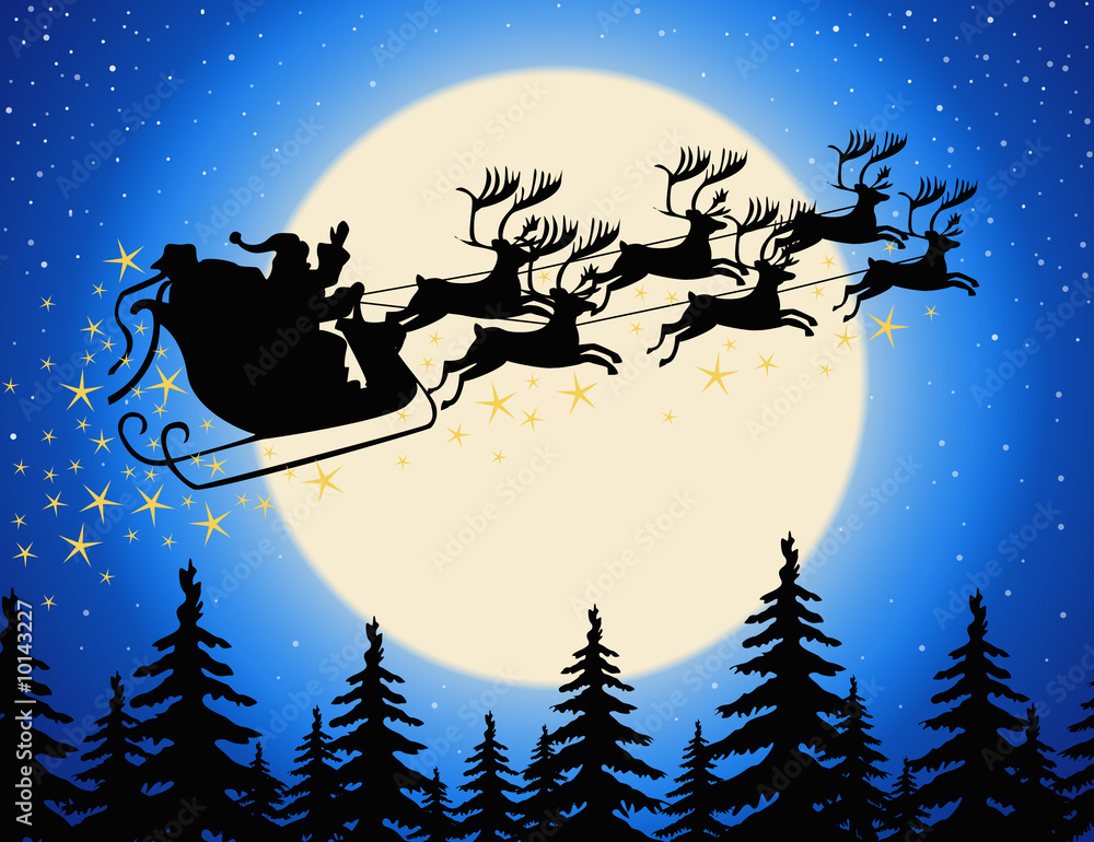 Naklejka premium Santa Claus # 2