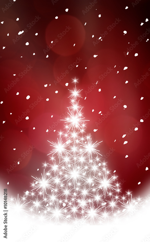 Christmas background with white snowflakes Christmas background with white snowflakes