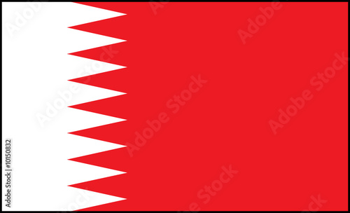 Drapeau Bahrein