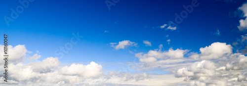 perfect blue cloudy sky © Iakov Kalinin