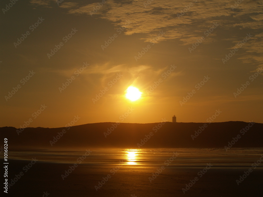 Puesta de sol Playa Da Frouxeira Puesta de sol Playa Da Frouxeira