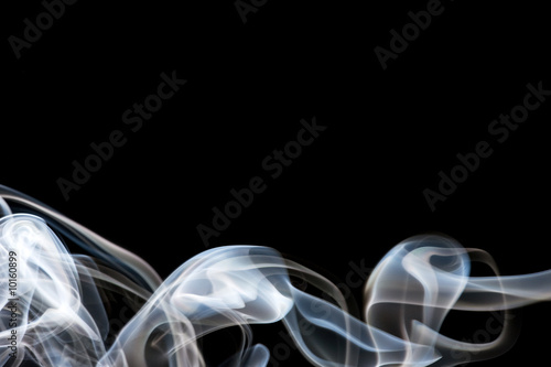 A black and white smoke background