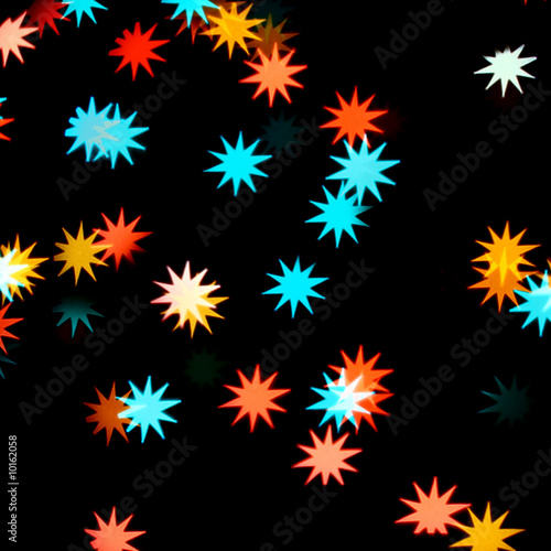 abstract disco  colored stars motion background