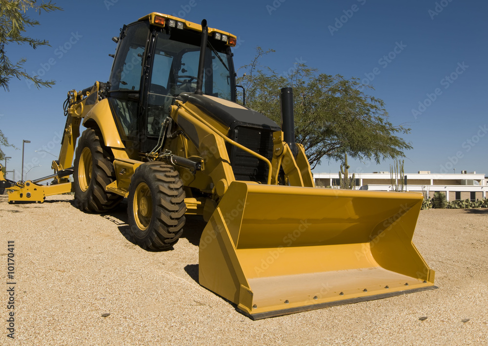 Obraz premium Heavy duty bull dozer construction equipment