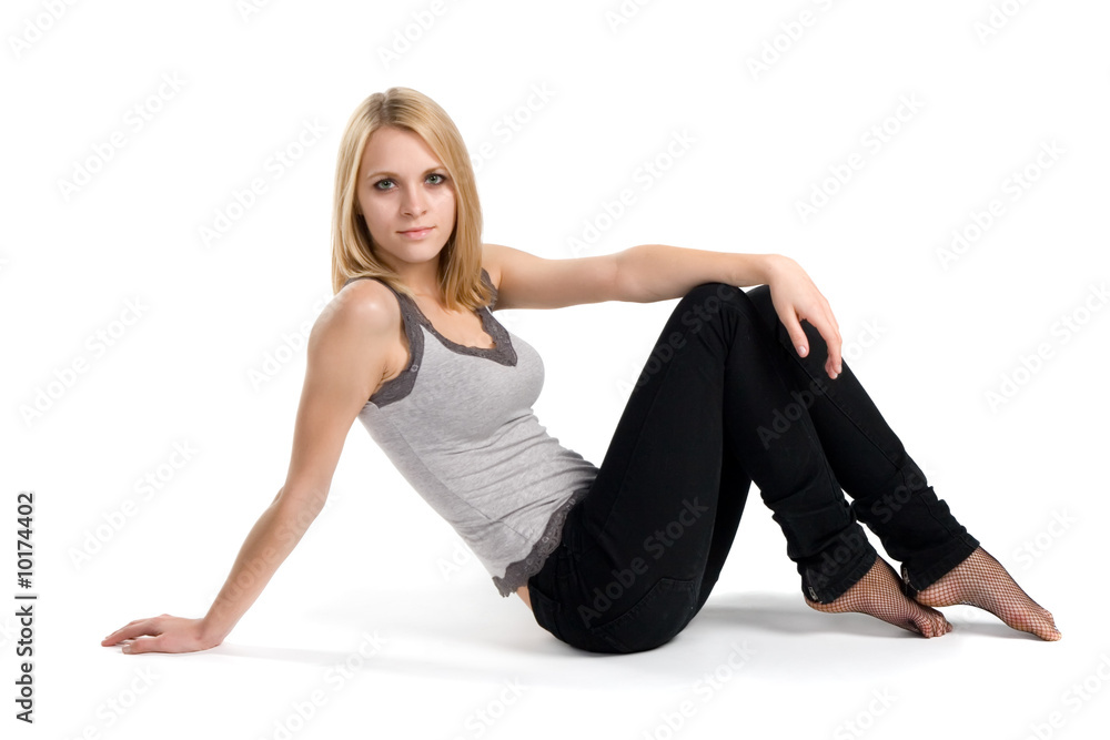 Beautiful Relaxed Woman Beautiful Relaxed Woman