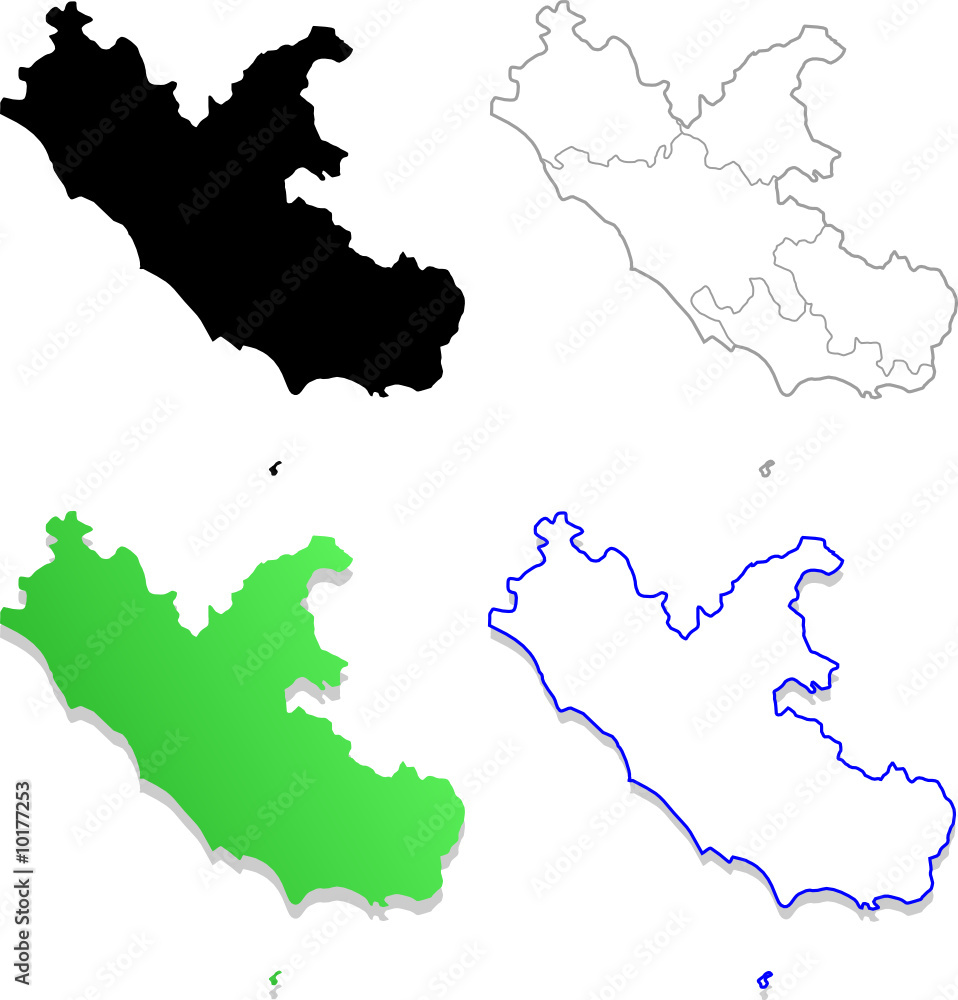 Obraz premium Regione Lazio