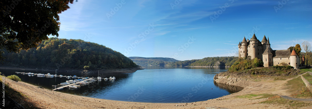 Fototapeta premium Barrage de Bort-les-Orgues