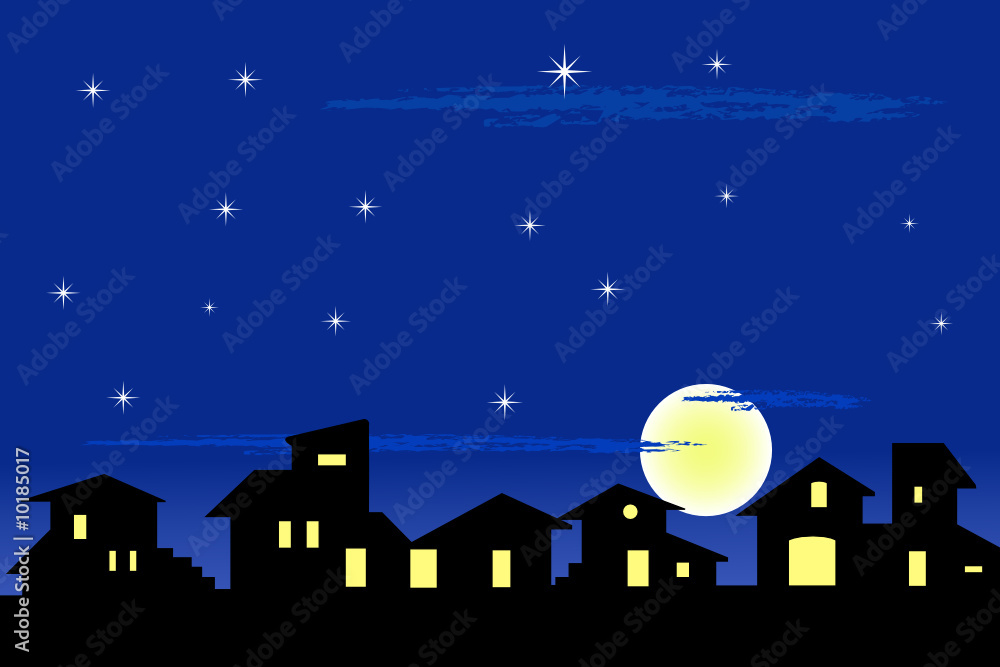 Fototapeta premium Little village