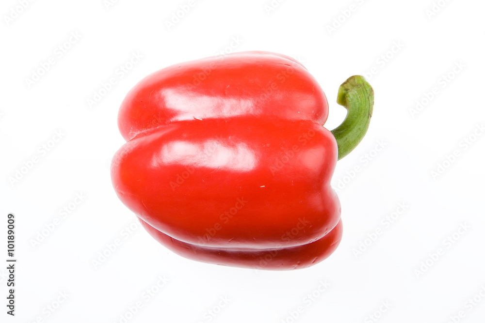 Isolated red pepper