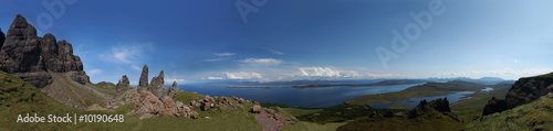 Old Man of Storr  Isle of Skye panorama