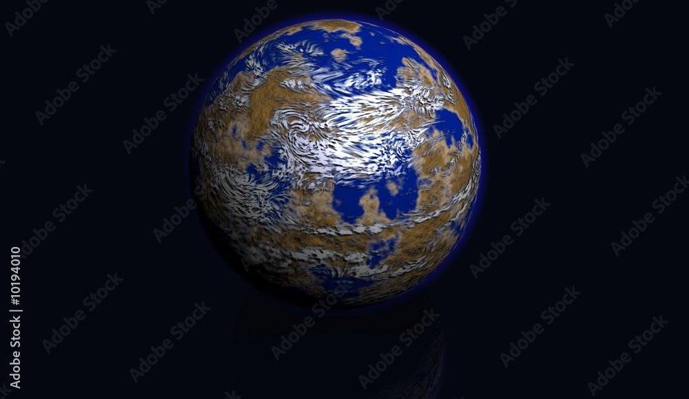 Terre vu de l'espace Terre vu de l'espace