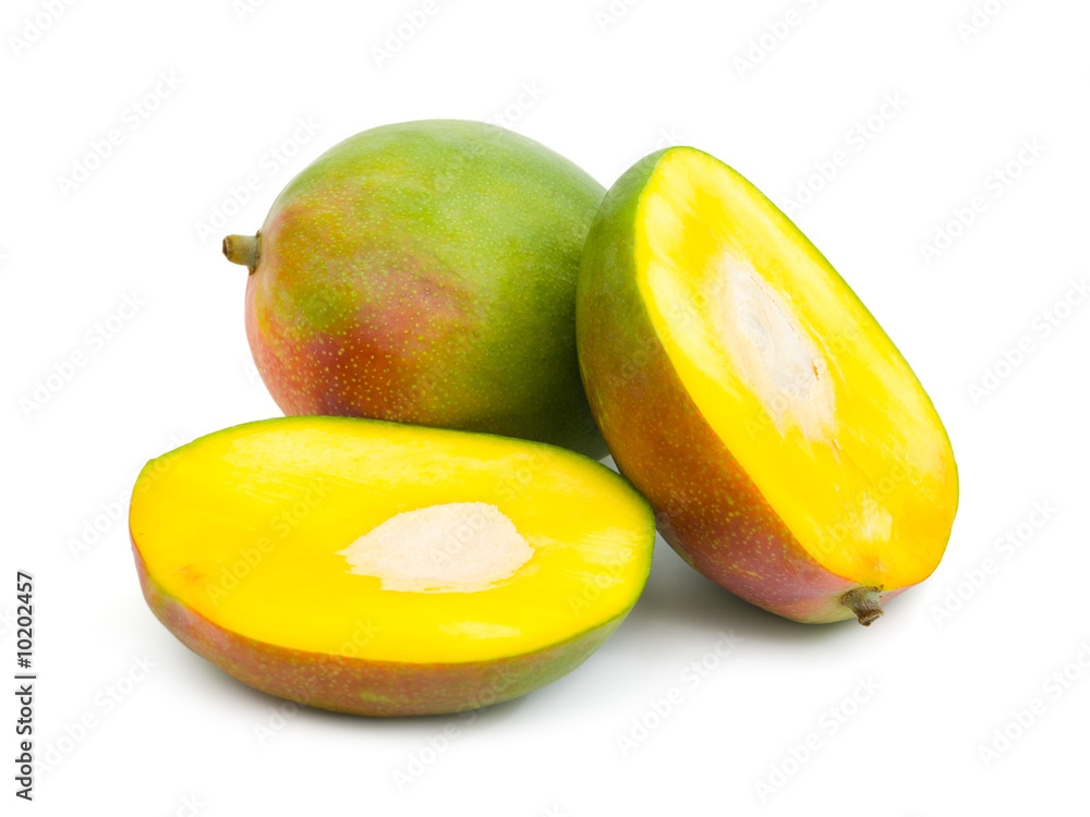 Fruit mango isolated on white background