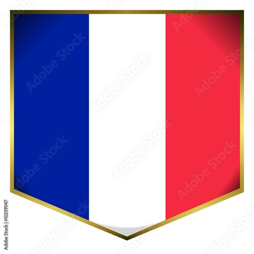 Free Download écusson drapeau france flag - GFXLoad
