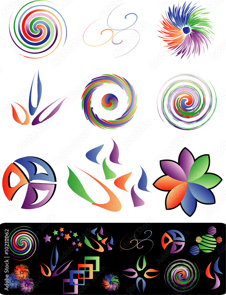 Fototapeta premium Vector elements for your design
