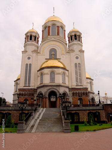 .The Temple On Shelters. Eaterinburg. Russia.