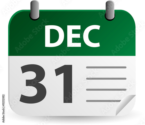New Years Eve Holiday Calendar