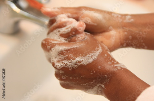 lavage des mains photo