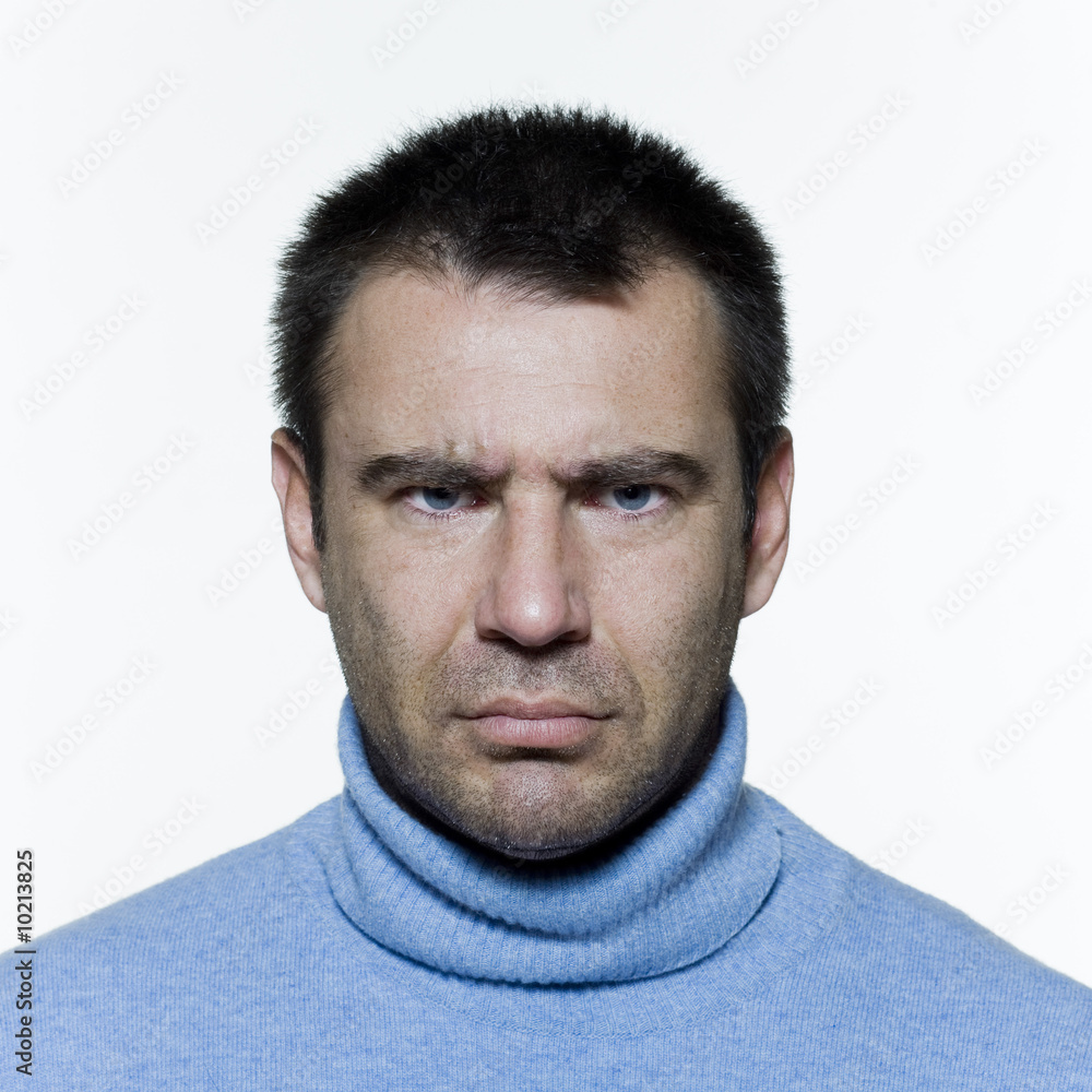 Obraz premium unhappy man