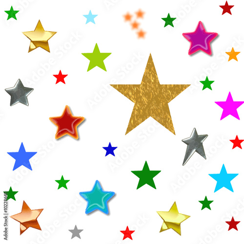 ETOILES MULTICOLORES