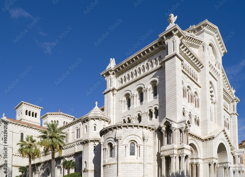 Saint Nicholas Cathedral in Monaco.