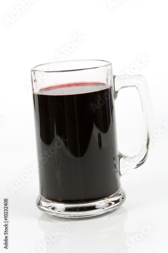 Black Beer close up shot