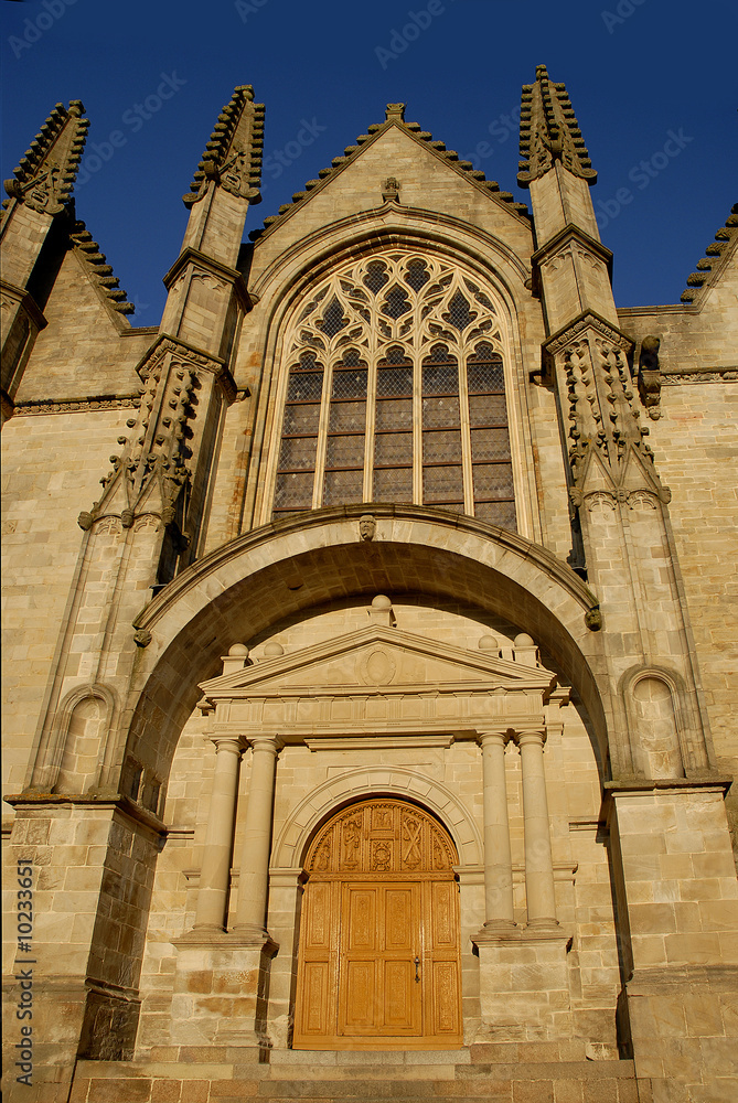 outside the church