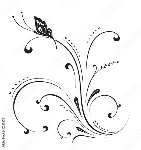 Decorative vector ornament