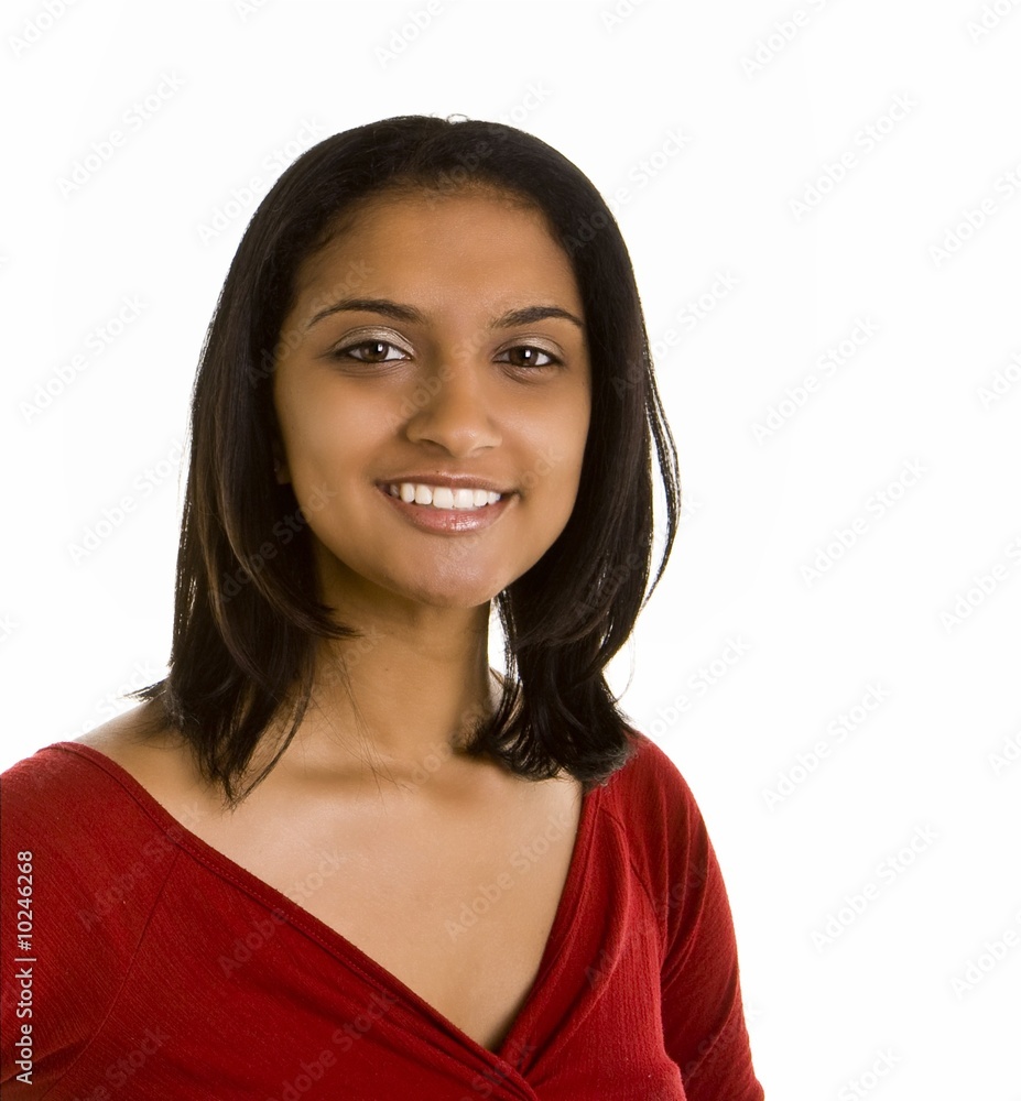 A dark beauty with beautiful complexion and smile A dark beauty with beautiful complexion and smile